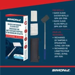 SIMONIZ Window SqueezeeCleaningWipesDusterQuick Auto Telescopic/extendedInterior Clean Kit, 24-pc 28 SIMONIZ Window SqueezeeCleaningWipesDusterQuick Auto Telescopic/extendedInterior Clean Kit, 24-pc -Simoniz Shop simoniz quick clean kit 3pc 25ec87a7 df8b 499d 98d4 439201d176c7