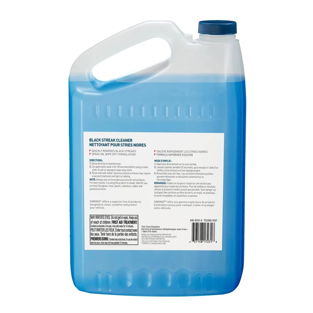 Simoniz RV Black Streak Remover/Cleaner, 3.78L 6 Simoniz RV Black Streak Remover/Cleaner, 3.78L - Image 4