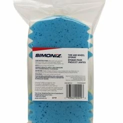 SIMONIZ 2-in-1 Double-Sided Tire & Wheel Sponge, Yellow,Blue,1-pc -Simoniz Shop simoniz two sided tire sponge 2c0622c2 a820 4ca1 b45a 7602f7f39f75