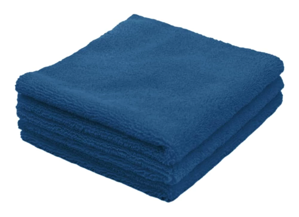 SIMONIZ Microfibre EdgelessWax Removal Towels, Blue, 3-pk 3 SIMONIZ Microfibre EdgelessWax Removal Towels, Blue, 3-pk