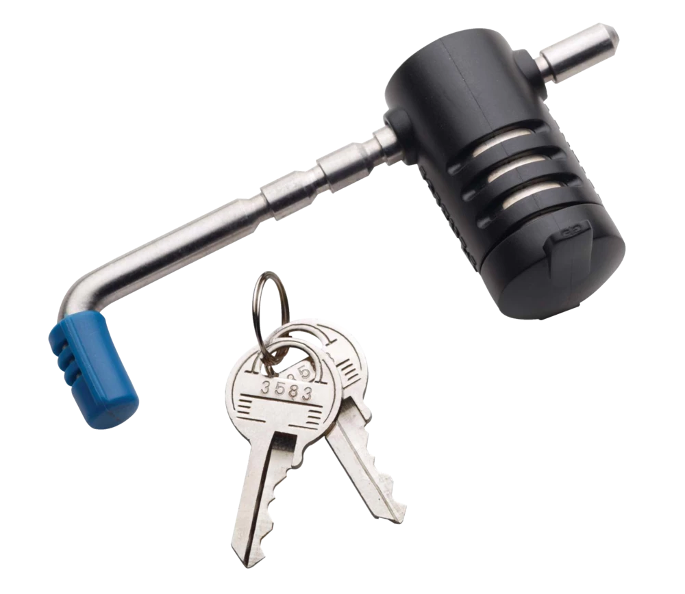 REESE Towpower Adjustable Coupler Latch Lock, Stainless Steel 3 REESE Towpower Adjustable Coupler Latch Lock, Stainless Steel