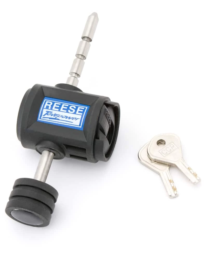 REESE Towpower Adjustable Coupler Latch Lock, Stainless Steel 4 REESE Towpower Adjustable Coupler Latch Lock, Stainless Steel - Image 2