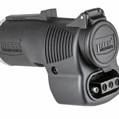 REESE Towpower Professional 7-Way To 6/4-Way Flat Vehicle & Trailer Wiring Adapter With LED Circuit Tester